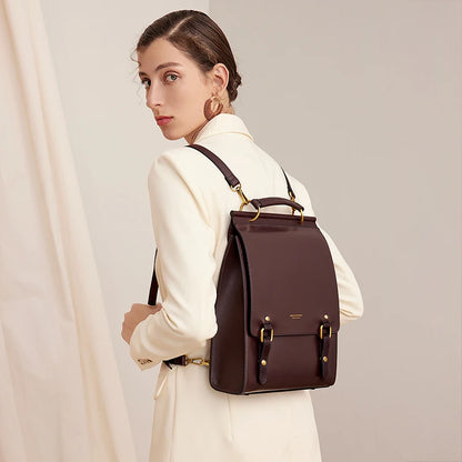 Backpack Handbag Leather Women Cnoles