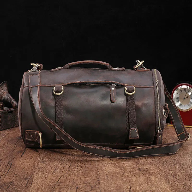 Leather Backpack For Men Luufan