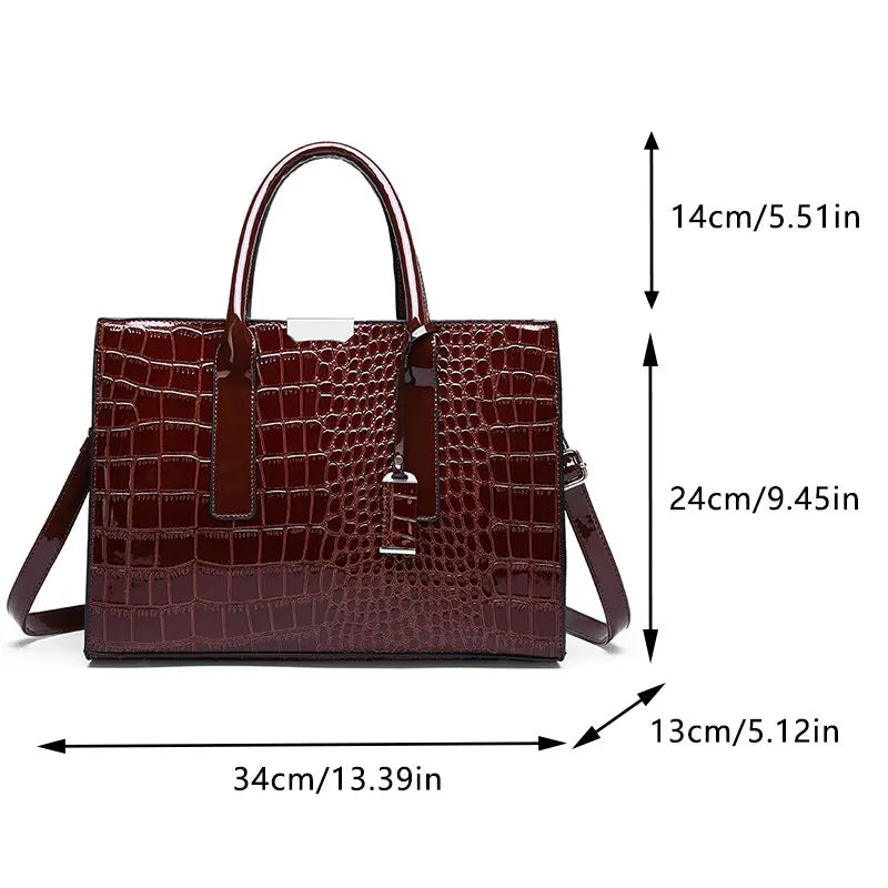 Handbag Crossbody Crocodile