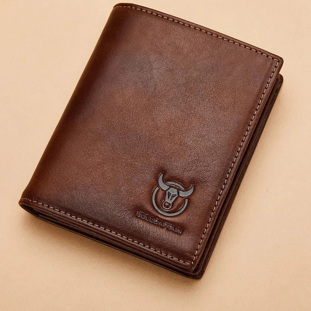 Men's Wallet Leather Bull Captain