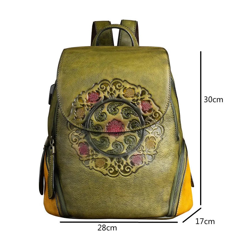 Backpack For Women Handmade Motaora