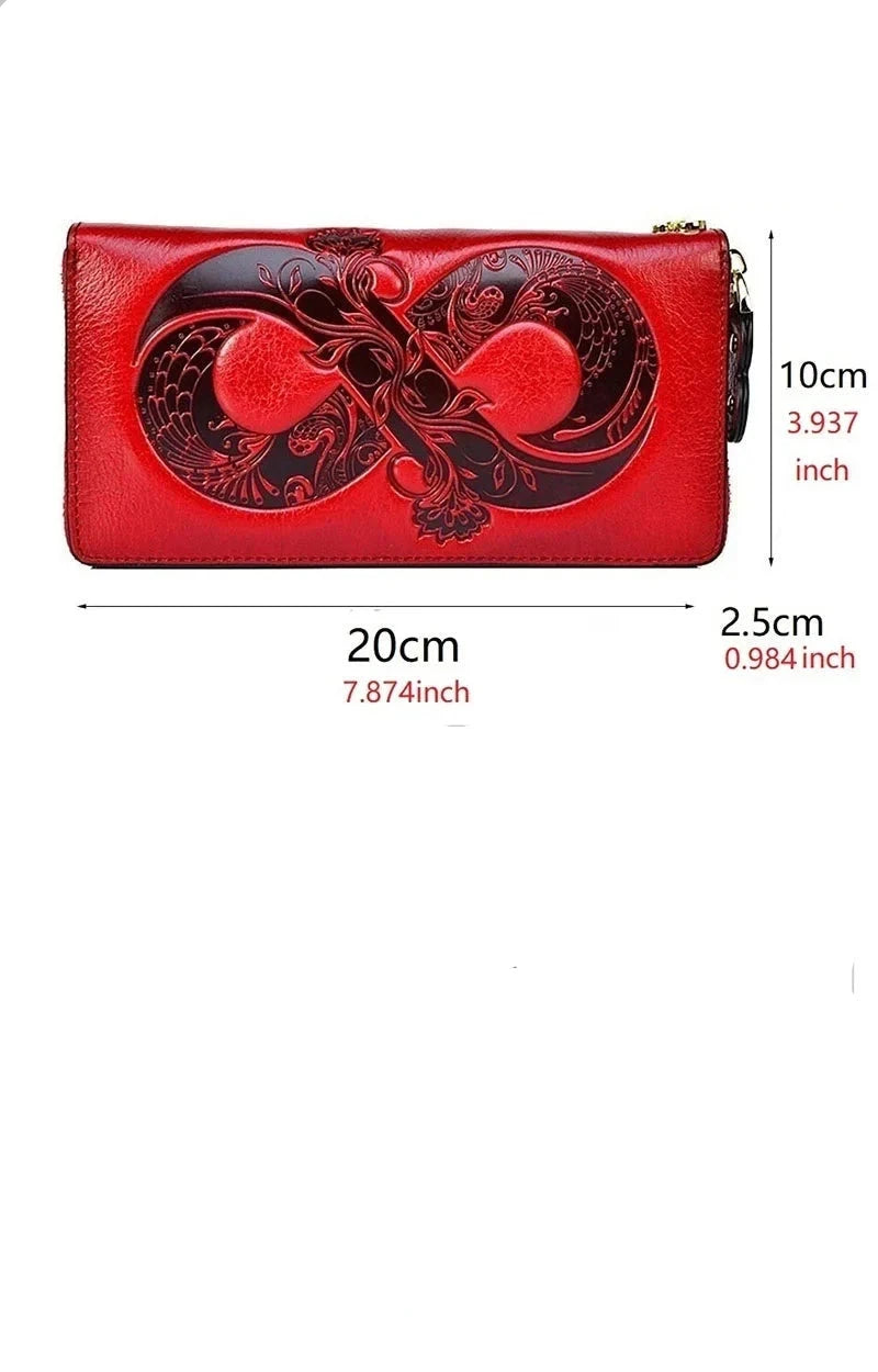 Wallet For Women Leather Purse Caterroll